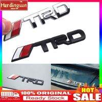 Hardingsun TRD 3D ตัวอักษรสติกเกอร์โลโก้โลหะสำหรับ Hiasan Mobil