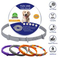 ZZOOI Waterproof Adjustable Pet Supplies 8 Month Protection Flea And Tick Collar Cats Insect Repellent Dogs Collar