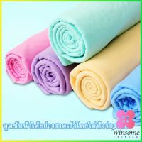 Winsome ผ้าชามัวร์ ผ้าเช็ดรถ ผ้าอเนกประสงค์ดูดซับน้ำได้ดี Multipurpose towel