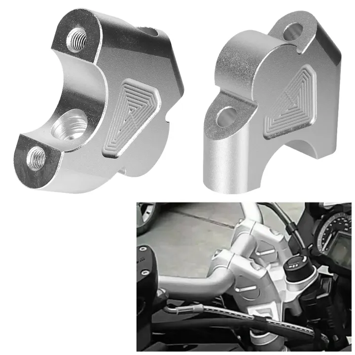 32MM CNC Handlebar Riser Motorcycle Handlebar Back Move Mount For BMW