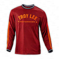 Troys LEE motorcycle mountain bike team downhill jersey MTB Offroad bicycle locomotive shirt cross country mountain Mondraker