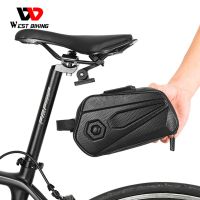 Large Capacity Bicycle Saddlebag Waterproof Bike Hard Seat Cushion Bag Capatity Cycling Seatpost Rear Bag For Bicycle Accessory