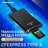 ประเภทเครื่องอ่านการ์ดเดิน CFexpress-A USB 3.1 Gen 2อะแดปเตอร์10Gbps ที่เก็บการ์ดหน่วยความจำสำหรับ Canon Nikon Sony Cfa FONA