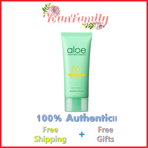 [Holika Holika] Aloe Soothing Essence Waterproof Sun Cream SPF50+ PA ...