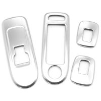 Door Window Lifter Protection Chrome Trim Cover Strip for Peugeot 508 Citroen C5 Accessories