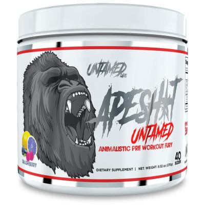 Primeval Labs APESH*T UNTAMED (40 Scoops) Pre Workout Supplement By Untamed Labs Energy Pump Endurance  Max Support for Pumps &amp; Focus Nitric Oxide Production Energy with L-Citrulline preworkout