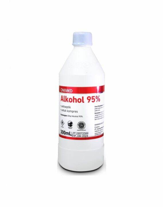 Alkohol 95% OneMed 300 ml - Alkohol OneMed 95% | Lazada Indonesia