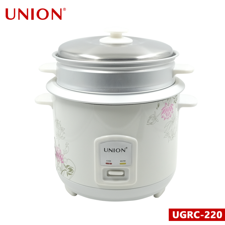 2.2L Rice Cooker w/ Steamer 10 Cups UNION UGRC220 Lazada PH