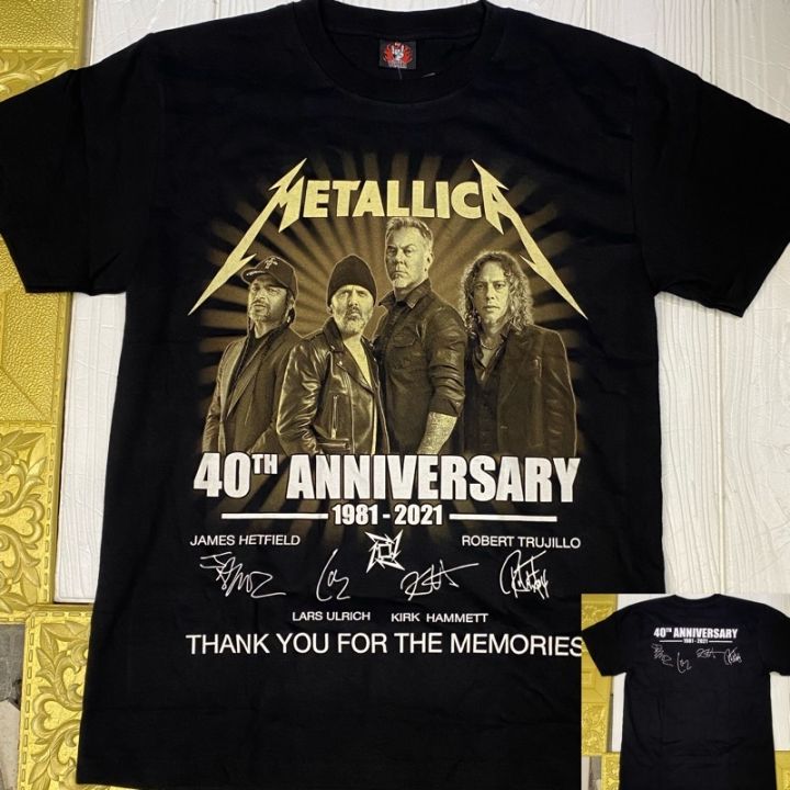 Metallica 40th Anniversary Shirt | Lazada PH