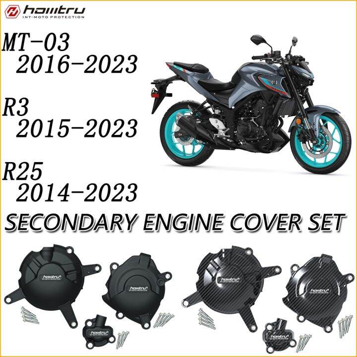 R3 Motorcycles Engine Cover For YAMAHA R3 20152023 MT03 20162023 R25
