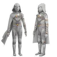 ▤ Marvel movie Moon Knight Jumpsuit ชุดคอสเพลย์ฮัลโลวีนลายเดียวกัน