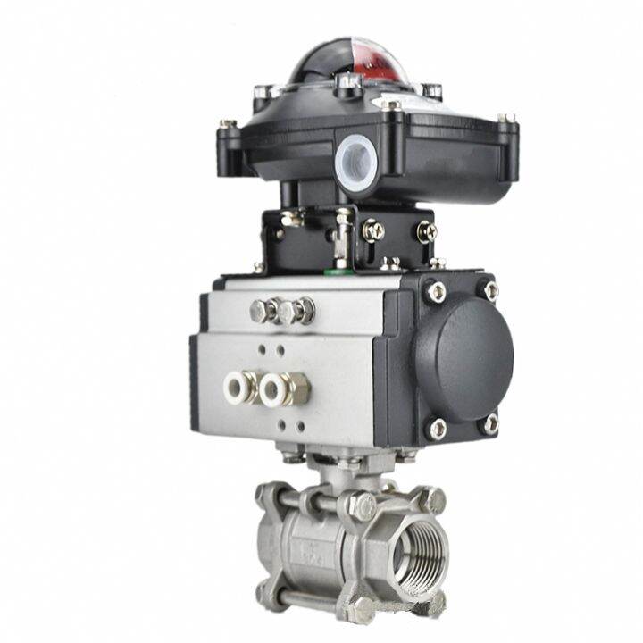 hot-3-8-three-piece-platform-pneumatic-304-acting-cylinder-with-feedback