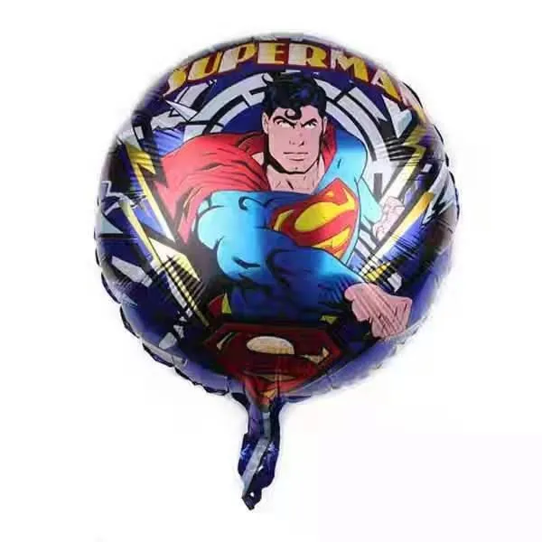 18 inches Round INS style Superman cartoon birthday party decorations  aluminum foil balloon | Lazada PH