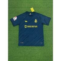 □﹍ In Stock Al-Nassr FC Away Fan Issue Jerseys Football sports kit RONALDO No.7 printed any nameset S - 4XL