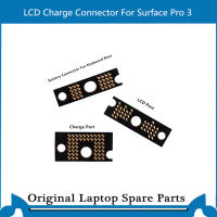 พอร์ตชาร์จแบตเตอรี่ขั้วต่อ LCD สำรองสำหรับพอร์ตแสดงผล Surface Pro 3ที่บัดกรีบนเมนบอร์ด