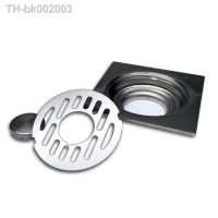 ☏✁☸ 1 PC Dual-use Stainless Steel Floor Drain Cover Overflow Round Anti-clogging Bathroom Drain for Dedicated Washing Machine Pipes