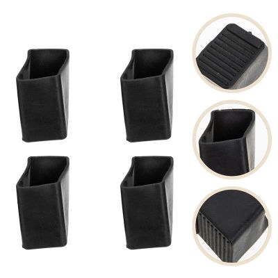 ✥✒▪ Ladder Feet Rubber Pads Covers Foot Pad Non Leg Step Protectors Capsfloor Protector Chair Furniture Extension