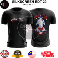 New Fashion Dr Tactical Microfiber Eyelet Round Neck Short Sleeve Silkscreen Printed T-Shirt Muay Thai 4 Ready Stock Malaysia 2023