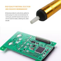 ‘；。、】= Aluminum Metal Desoldering Pump Suction Tin  Soldering Sucker Pen Removal Vacuum Soldering Iron Desolder Hand Welding Tools