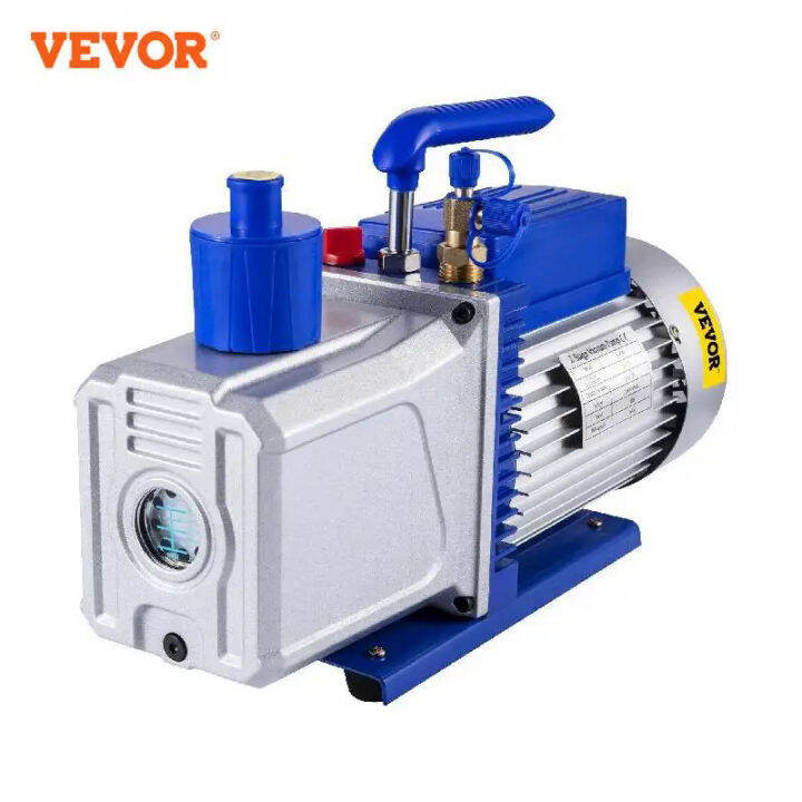 VEVOR Vacuum Pump 610 CFM 1 HP Double Stage Air Conditioning Vacuum Pump 220V 5PA Ultimate