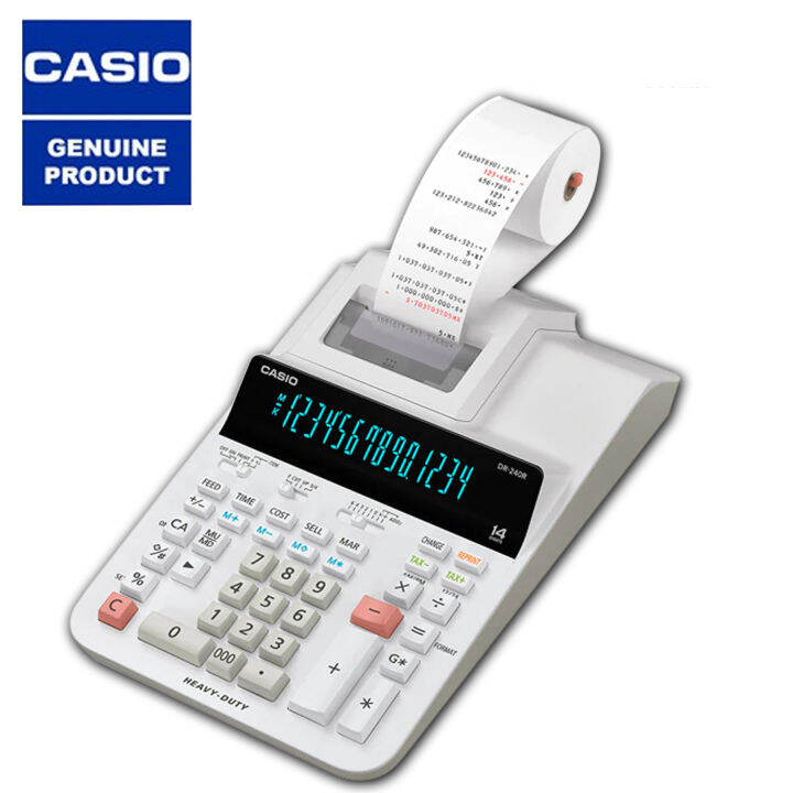 Casio Printing Calculators DR240R Heavy Duty Lazada PH