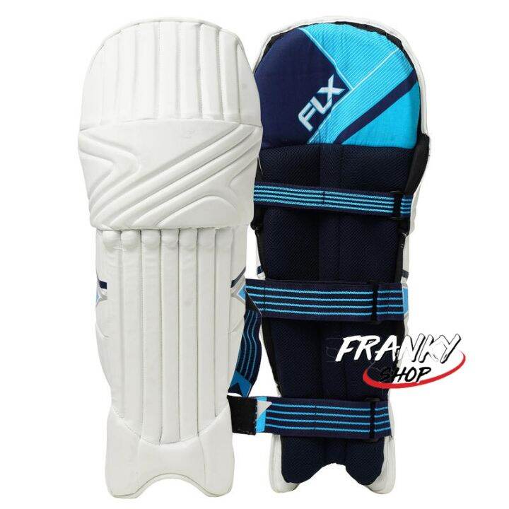 พร้อมส่ง-แผ่นป้องกันหน้าแข้งสำหรับเล่นคริกเก็ต-cricket-batting-pad-bp-500-turquoise