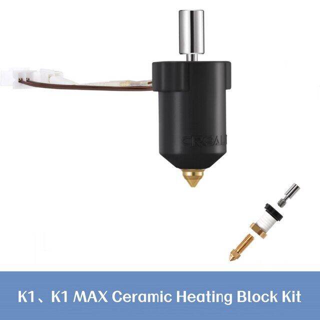Creality K1/k1 Max Ceramic Heating Block Kit Premium Material 300°c High Temperature High Flow