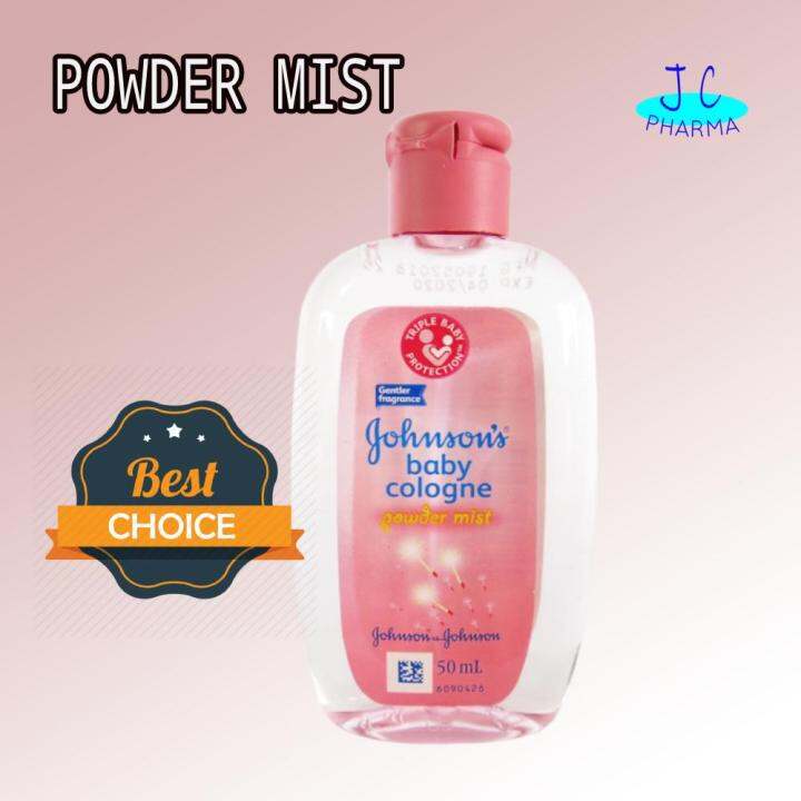 JOHNSON'S Baby Cologne Powder Mist 50ml Lazada PH