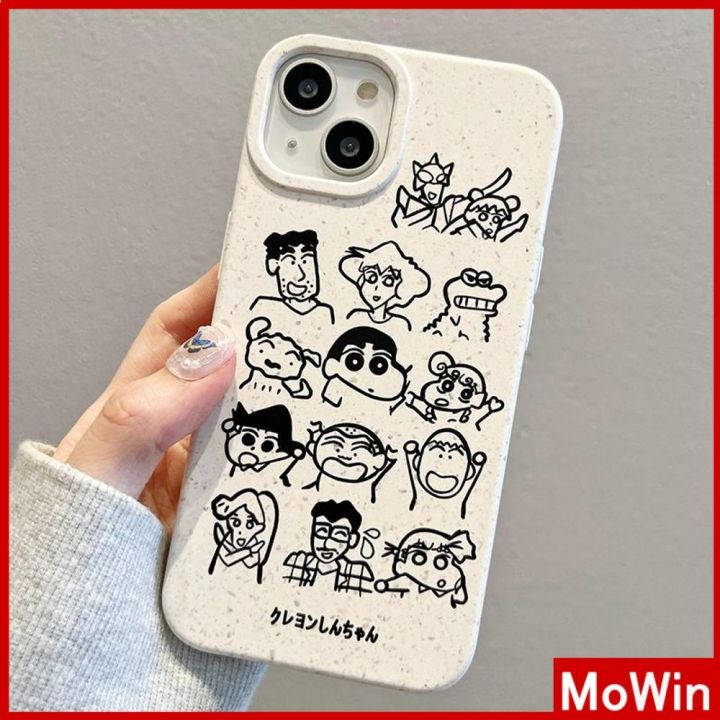 mowin-เข้ากันได้สำหรับ-เคสไอโฟน-เคสไอโฟน11-เคส-ย่อยสลายได้เป็นมิตรกับสิ่งแวดล้อมฟางข้าวสาลีเรียบสบายเคส-นุ่มการ์ตูนน่ารักเข้าก