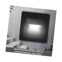 Household corridor stair skirting light sensitive lamp human sensing footlight 86 embedded led night light