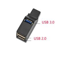 【No-profit】 【In-demand】 【No-profit】 3.0แล็ปท็อป USB สูงสำหรับตัวแยกข้อมูล3สำหรับความเร็ว U ถ่ายโอนพีซี MacBook แยกดิสก์พอร์ตตัวแปลงขนาดเล็ก Pro ฮับ USB