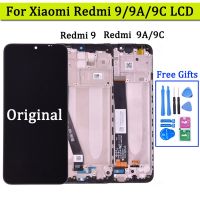 หน้าจอ6.53นิ้วสำหรับ Xiaomi Redmi 9A แสดงผล9C ประกอบชิ้นส่วน LCD สำหรับ Redmi 9อะไหล่โทรศัพท์