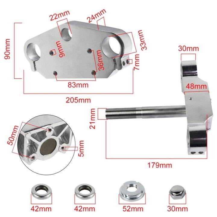 33mm-triple-clamp-handle-bar-clamp-vehicle-shock-absorber-steering-pit-dirt-bike-hand-grip-car-shock-absorber