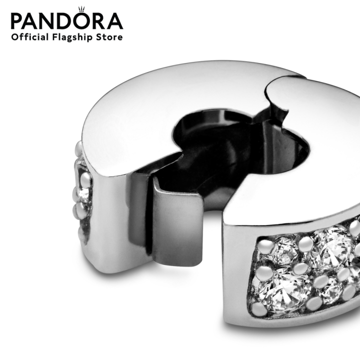 pandora-clear-pav-clip-charm-เครื่องประดับ-คลิปชาร์ม-ชาร์มสีเงิน-สีเงิน-ชาร์มเงิน-เงิน-ชาร์มสร้อยข้อมือ-ชาร์มแพนดอร่า-แพนดอร่า