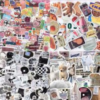 251 pieces of ins style decorative diy waterproof stickers do not repeat niche high-end high-value cute creative stickers