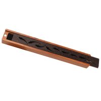 Antique Wood Hollow Incense Burner, Wood Incense Box, Portable Incense Stick Holder,Use in Teahouse Office Home Decor