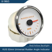 KUS 52Mm 85Mm Marine Rudder Angle Indicator Gauge With Backlight 12V 24V For Boat Ship Yacht