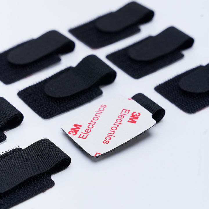สายเคเบิลแบบมีกาวในตัวอเนกประสงค์3ม-10ชิ้นสำหรับกระเป๋าเดินทางเสื้อผ้ารองเท้าการจัดข้อมูลศัพท์มือถือ