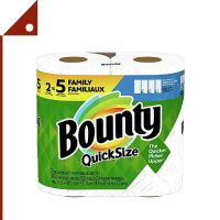 Bounty : BNT75025*  กระดาษเช็ดอเนกประสงค์ Bounty Quick-Size Paper Towels, 2 Family Rolls