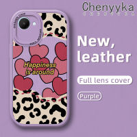 เคส Chenyyka สำหรับ Realme C30 C30s Narzo 50i Prime เคสโทรศัพท์หนังกันกระแทกลายการ์ตูนแฟชั่นน่ารักดีไซน์ใหม่เคสซิลิโคนนิ่มลายเลนส์เต็มรูปแบบเคสป้องกันกล้อง