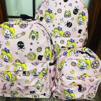 [Free ship] cartoon cute ice moon waterproof backpack new large capacity