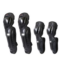 GBL Motorcycle Knee Elbow Pads Set 4PCS PP Hard Shell Protection Sponge Lining Sports Body Guard Support Motocross Protect Gear Supports Braces