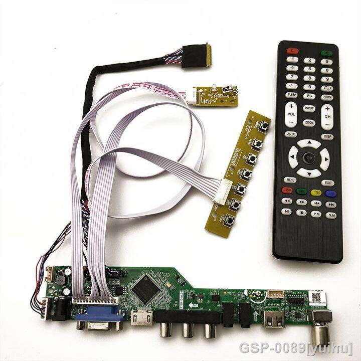 yuihu-placa-de-controle-kit-มอนิเตอร์สำหรับ-nt156whm-n50-vga-av-tv-hdmi-nt156whm-n10แอลซีดี-usb-แผงควบคุม-led