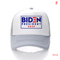 djsrg Joe Biden หมวก2020เลือกตั้งหมวกเบสบอลตาข่ายหมวกปรับได้