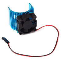 20X Meta Heat Sink with 5V Cooling Fan for 1/10 RC Car 540 550 3650 Size Motor