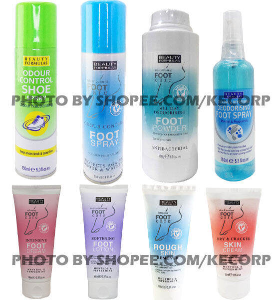 Beauty Formulas Foot Care Lotion Spray And Treatments UK Imports