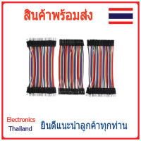 Jumper Wires สายจัมป์ 10cm / 40 เส้น (พร้อมส่งในไทย)