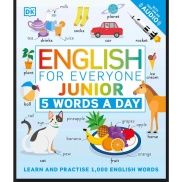 Bộ đẹp - ENGLISH FOR EVERYONE JUNIOR 5 WORD A DAY + File Mp3