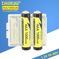 1-15PCS LiitoKala Ni-10/AAA 1.2V 1000mAh Ni-MH Rechargeable Battery For Camera Flashlight Toys Shaver Pre-charged NI-MH Batery [ Hot sell ] ougd35