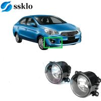 (Ssklo) Mitsubishi Mirage G4 2012-2021ไฟตัดหมอก/ไฟตัดหมอก/Foglamp/Foglight Assembly (W/Mitsubishi Xpander 2018 2019 2020 2021)